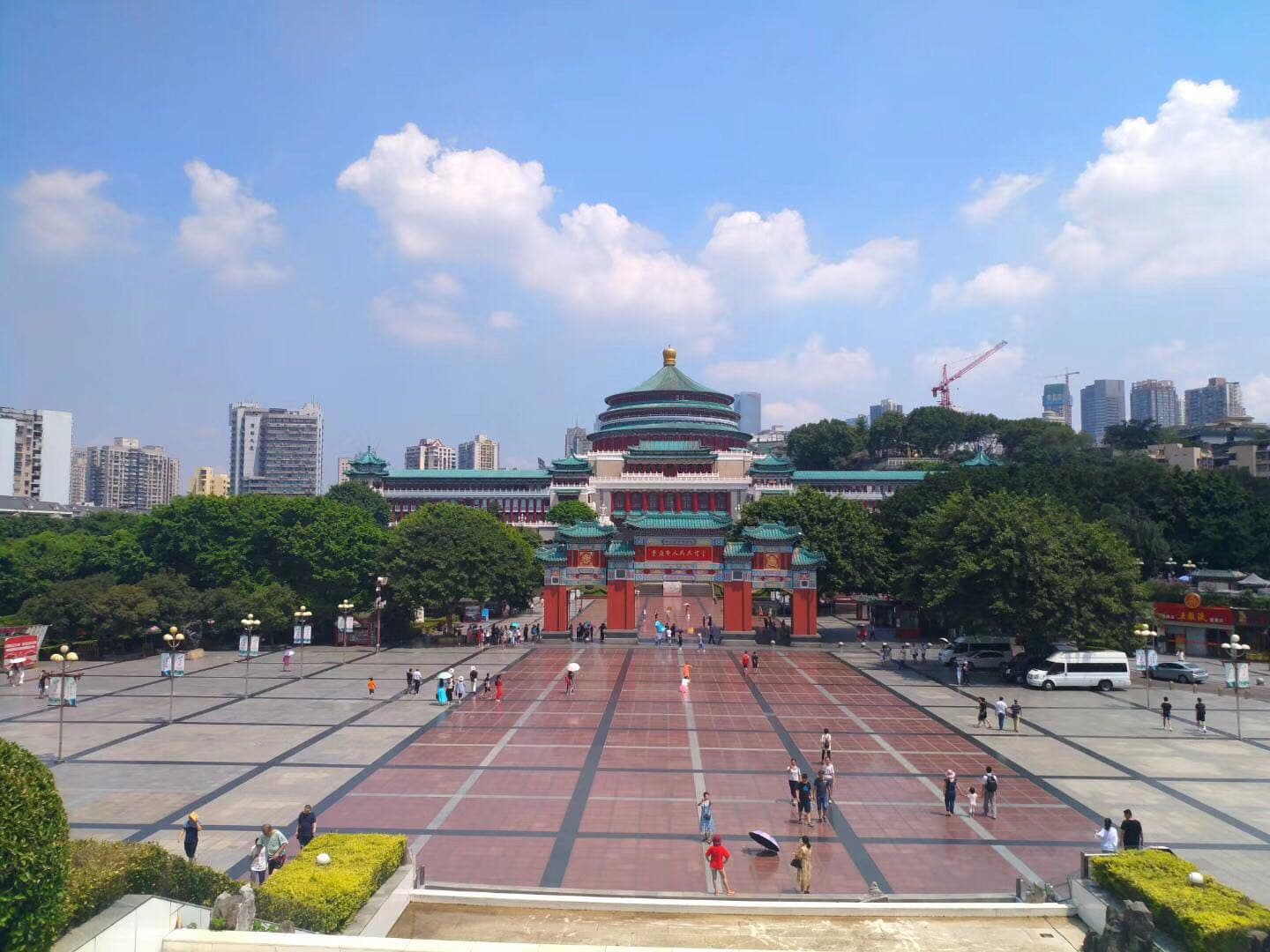Private Day Tour to Ciqikou, Liziba, Jiefangbei etc. in Chongqing