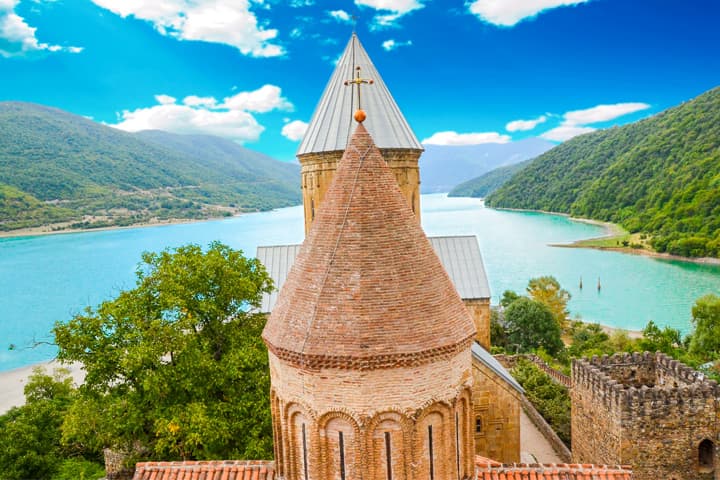 From Tbilisi: Private Tour to Jinvali-Ananuri-Gudauri-Kazbegi Mountains