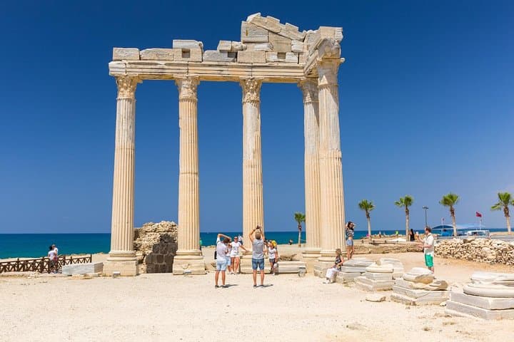 Alanya: Full-Day Tour of Kursunlu Waterfalls, Aspendos, and Ancient Ruins of Side