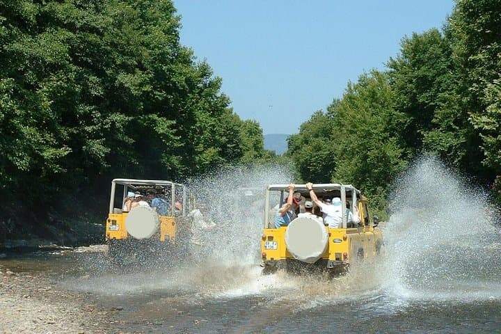 Antalya: Jeep Safari with Ucansu Waterfalls Incl. Lunch