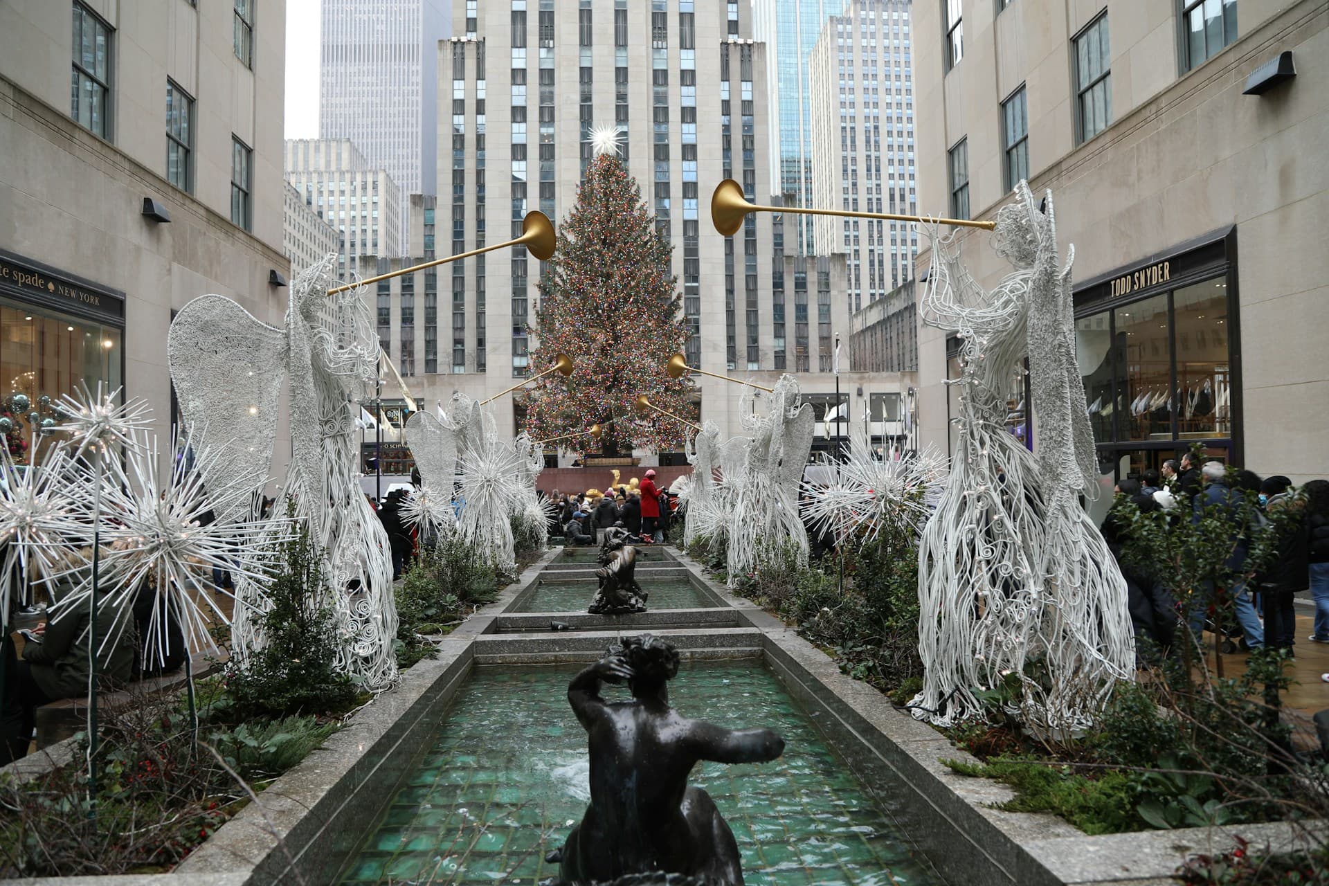 5th Ave Holiday Lights Walking Tour with Rockefeller Tree