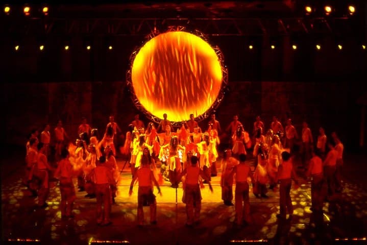 Fire of Anatolia at Ancient Aspendos Arena from Kemer