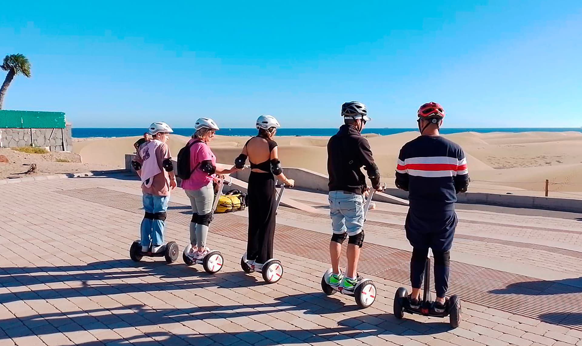 Segway Sunset or Morning Experience 2 Hours: Maspalomas Dunes, Playa del Ingles, San Agustin