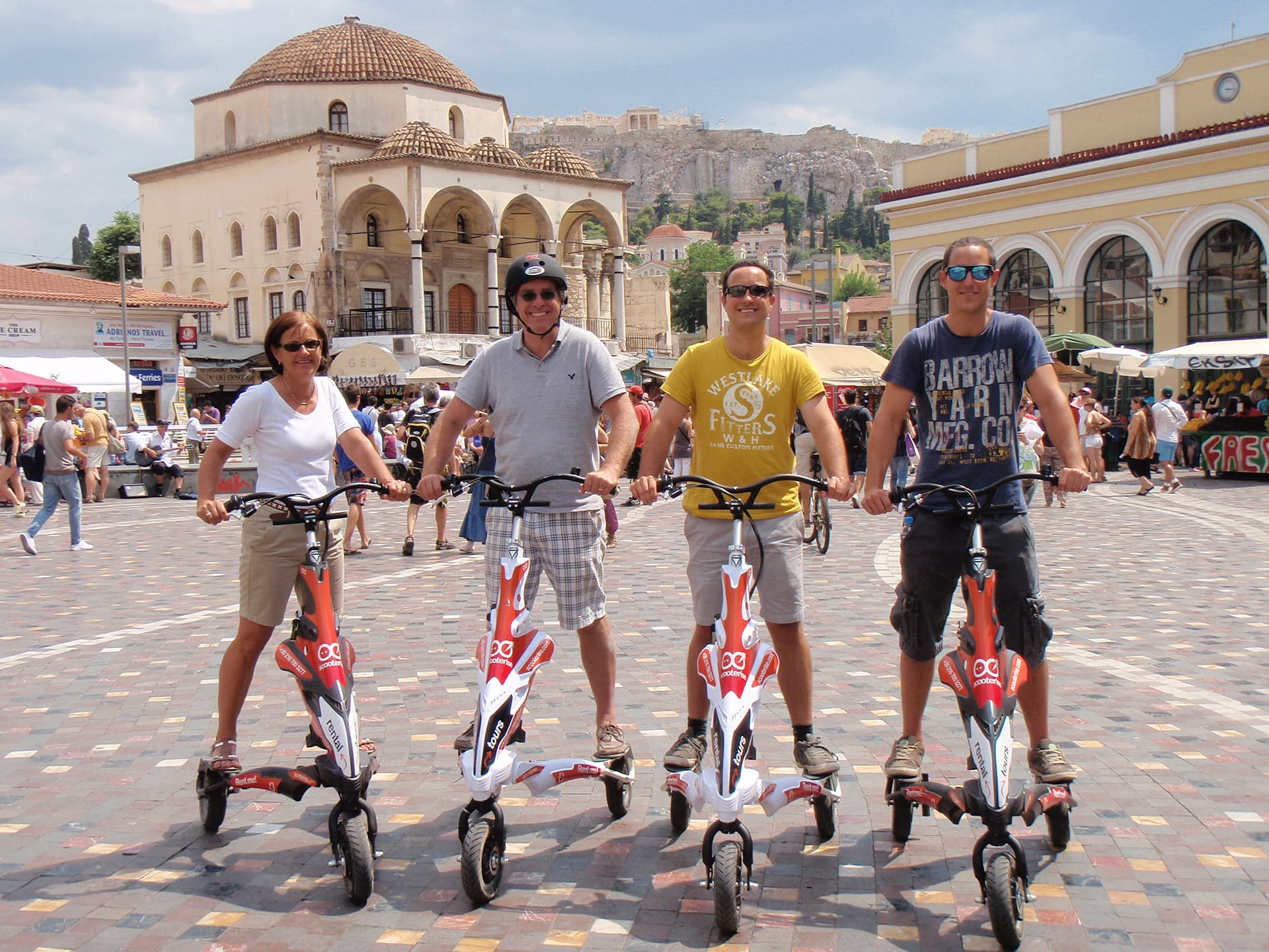 A Trikke Highlights Tour of Athens