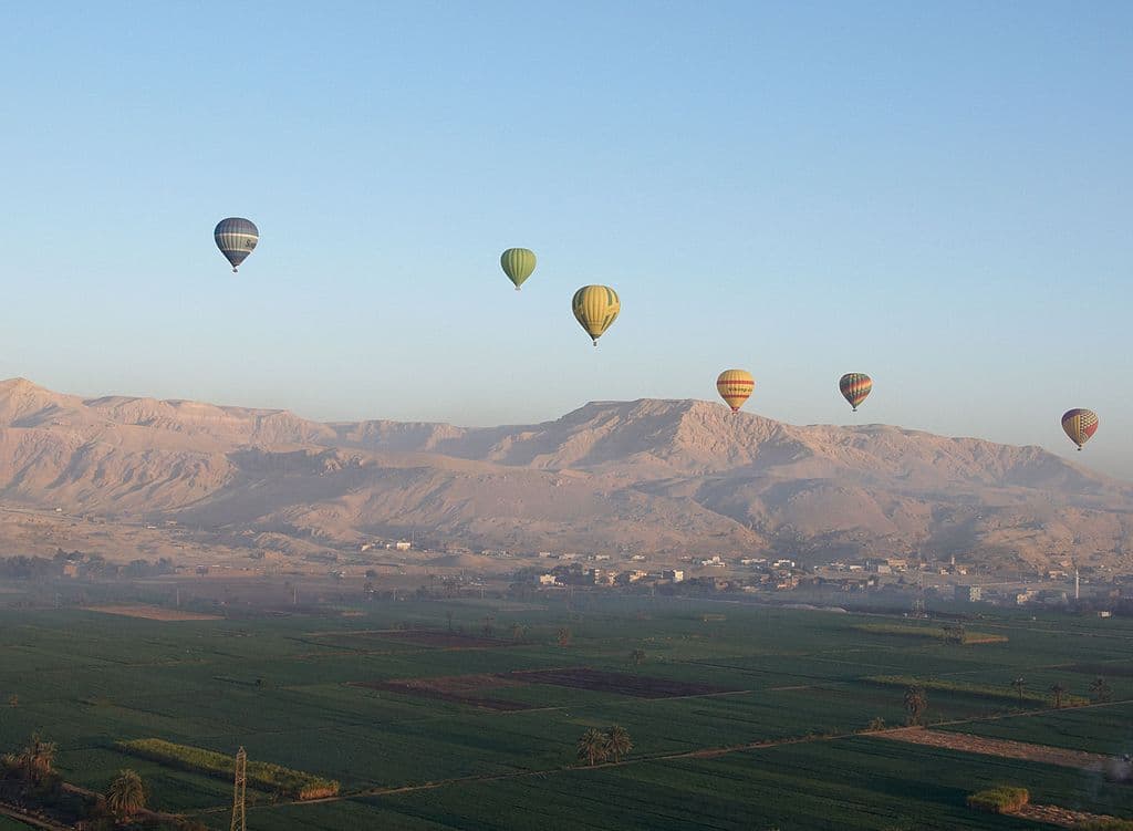 Hot air balloon Luxor