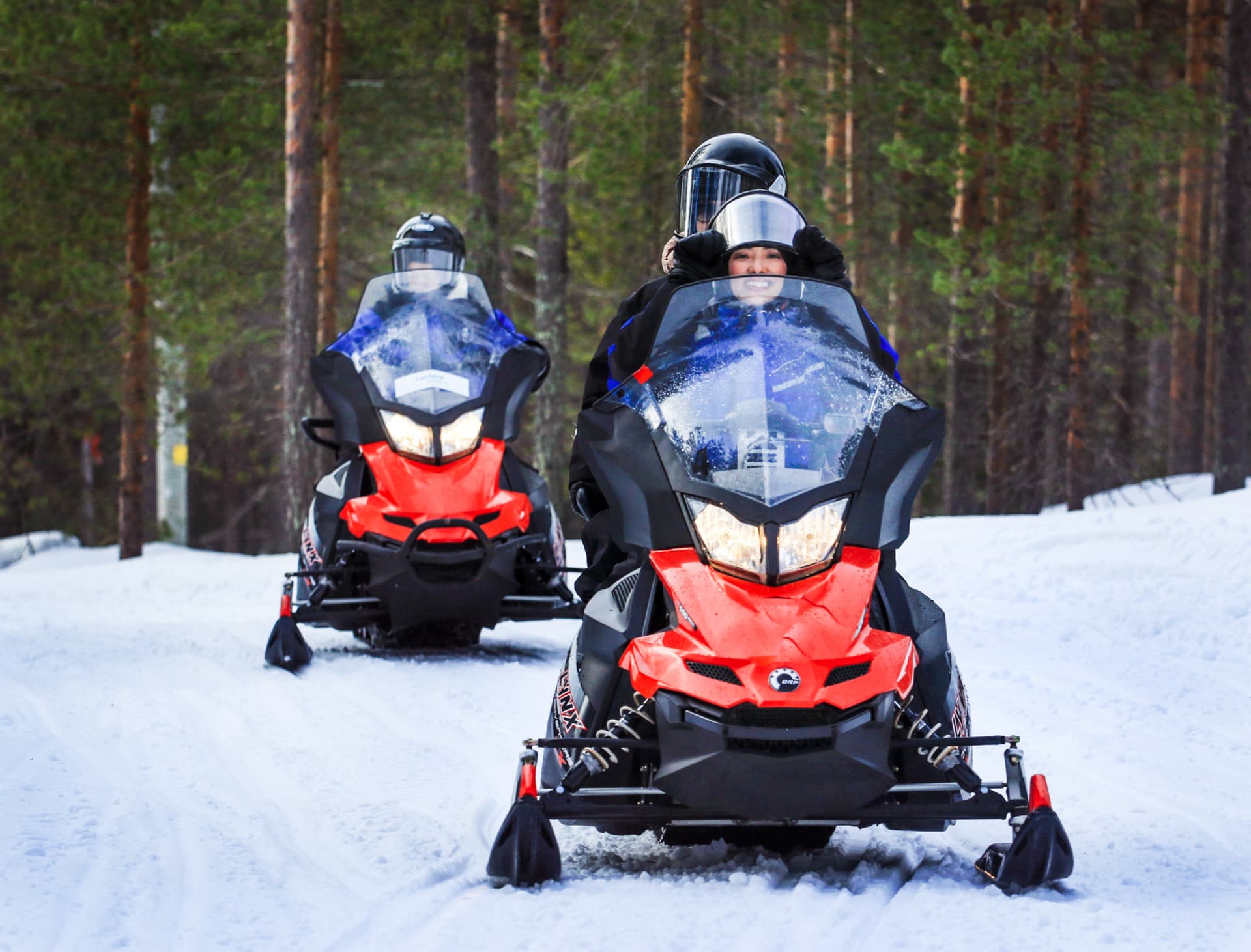 Snowmobile Safari to Reindeer Farm - Rovaniemi