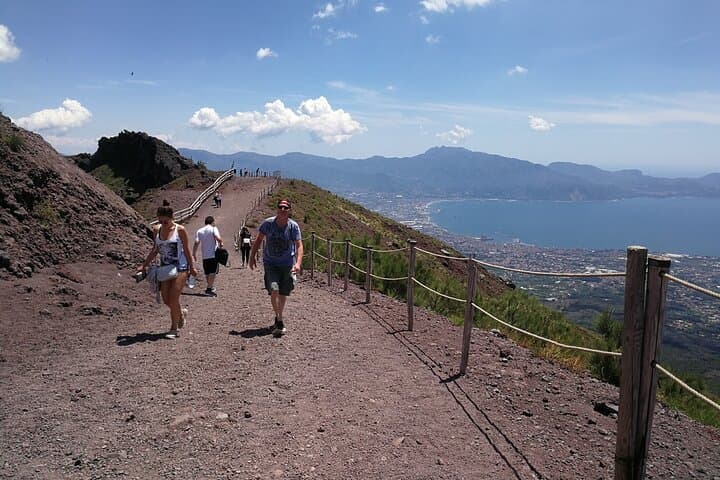 Vesuvius Tour and Pompeii Site (6 hours)