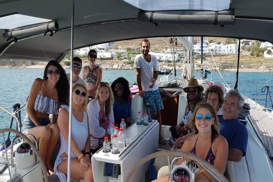 Concierge Class Cruise to Rhenia Island & Guided Tour of Delos