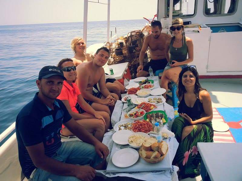 A Morning Fishing Tour in Santorini Island