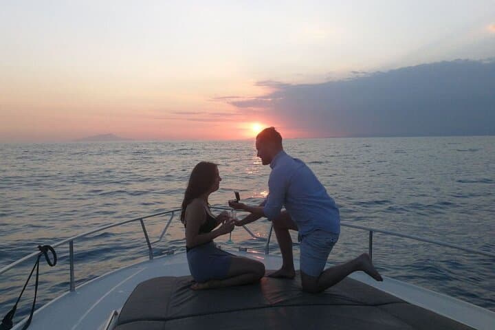 Private Sunset Cruise along the Sorrento Coast