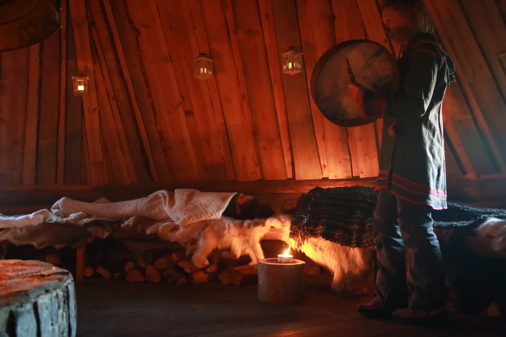 Feel the magic of the arctic drum