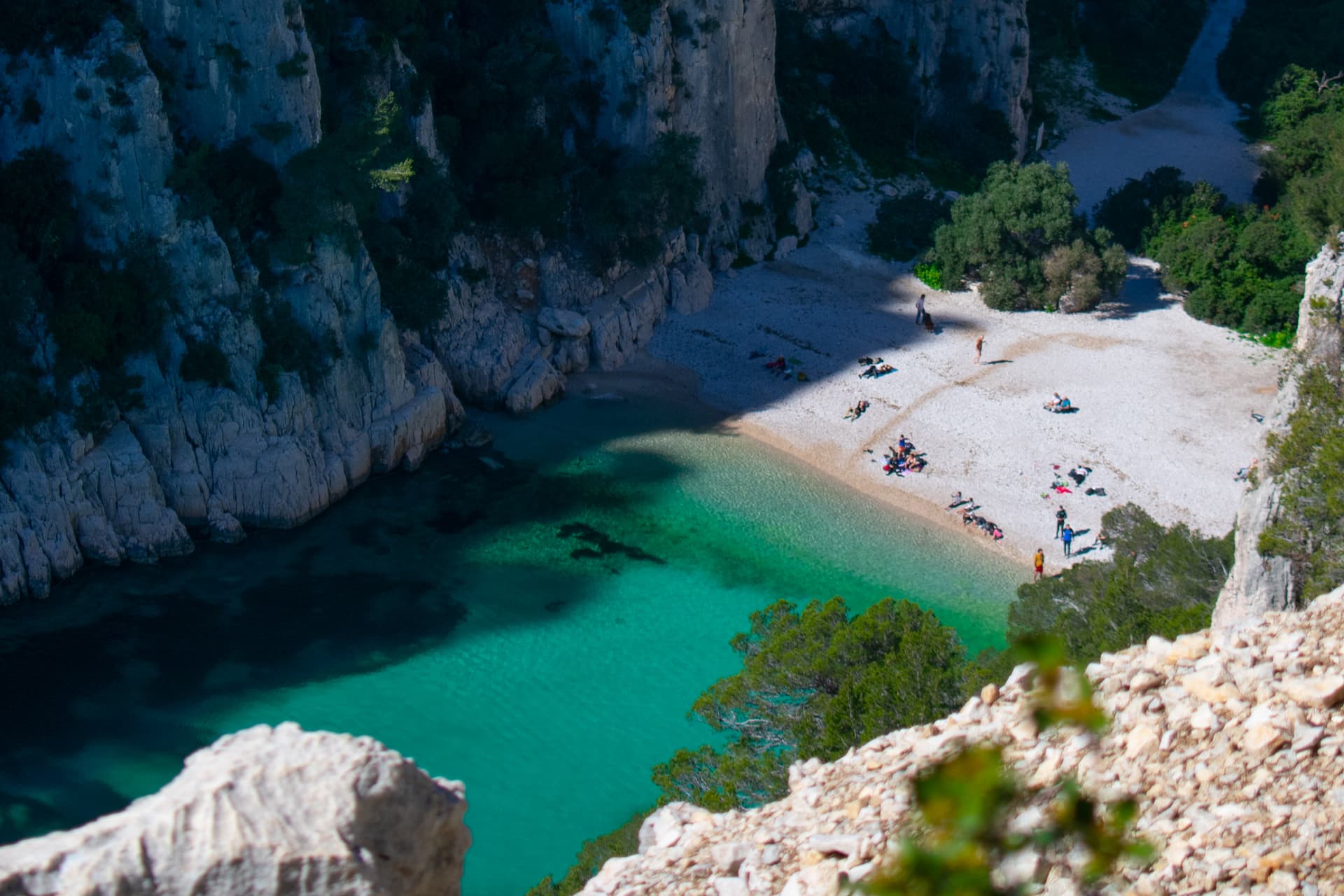Hiking in the Calanques National Park from Luminy