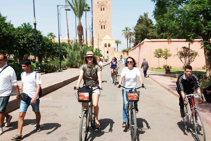 Marrakech City Bike Tour Half Day – Group Tour