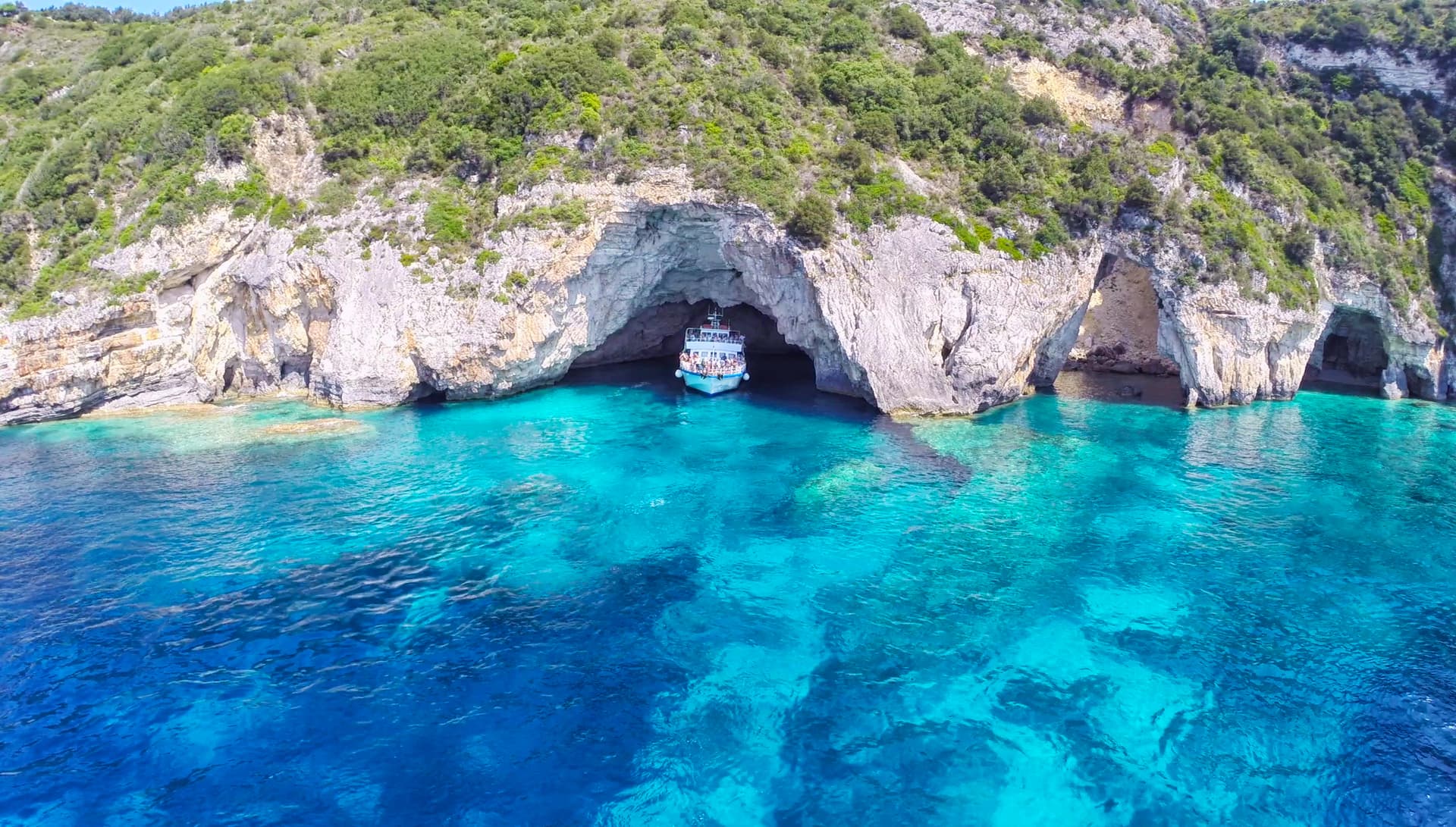 Cruise Paxos - Antipaxos, Blue Caves & Gaios Village