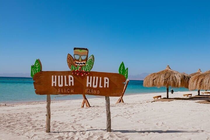 Giftun Hula Hula Island Sea Trip with lunch&Water Sports HURGHADA