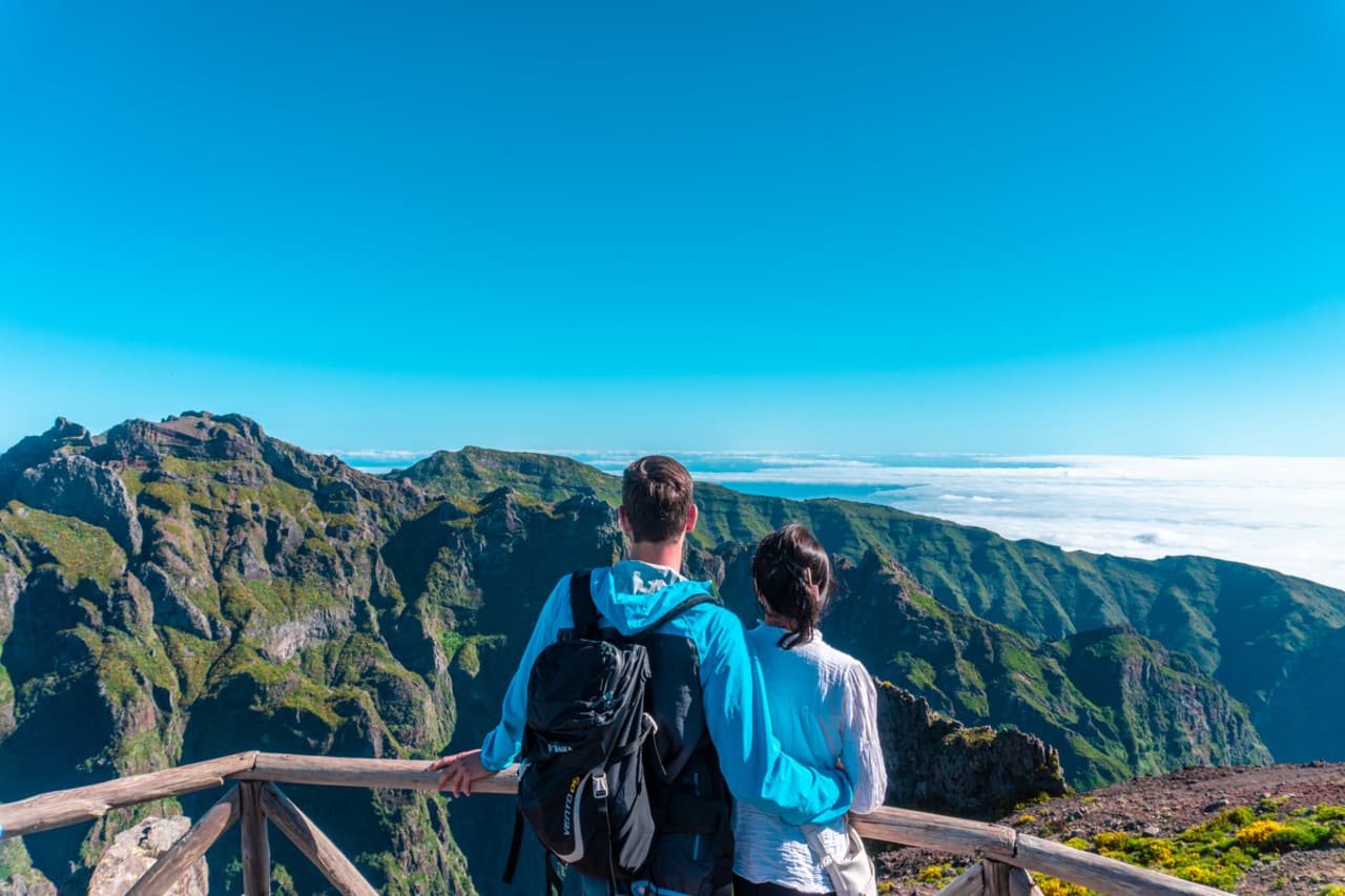 PICO DO AREEIRO, REFERTA WALK, SANTANA &PONTADESÃOLOURENÇO
