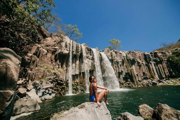 Discover an Oasis in the Middle of Nowhere: Los Amates Waterfall Tour