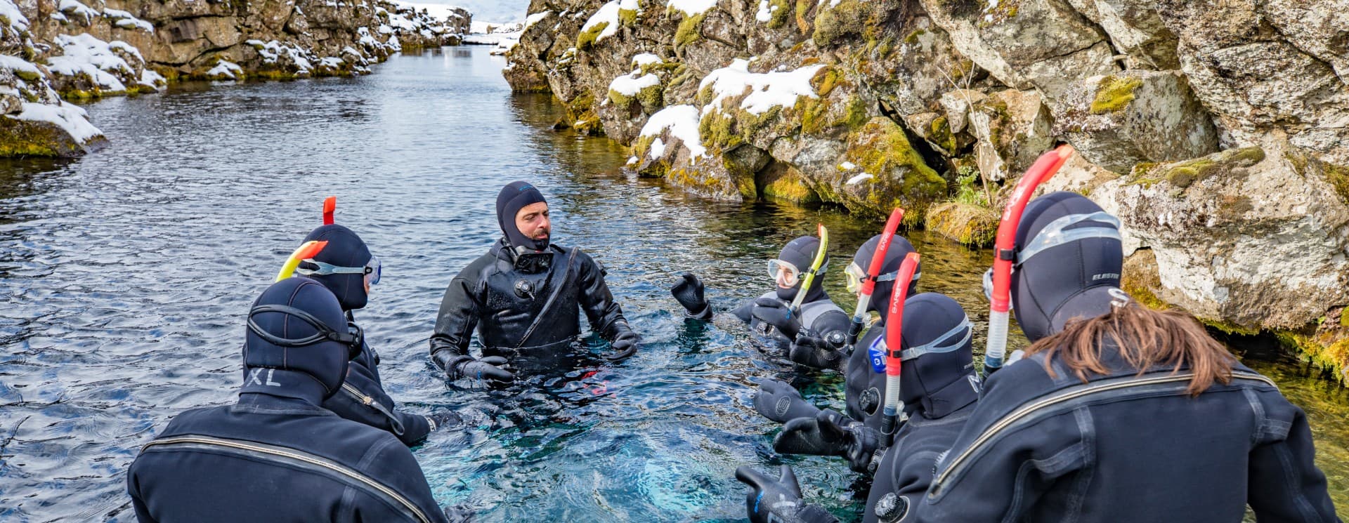 Family and Friends Snorkeling Silfra Small Group Tour
