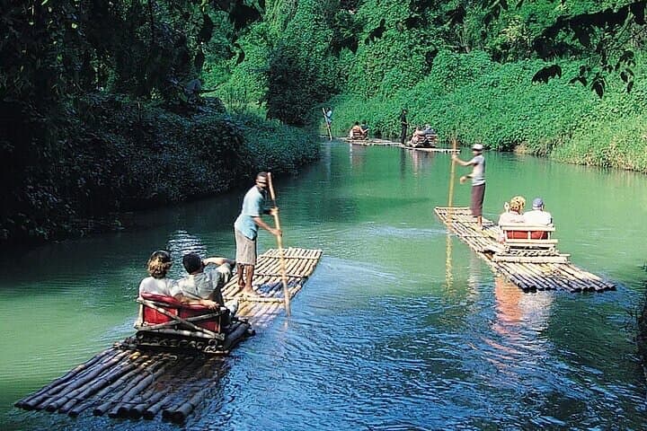 Martha Brae River Bamboo Rafting Private Tour