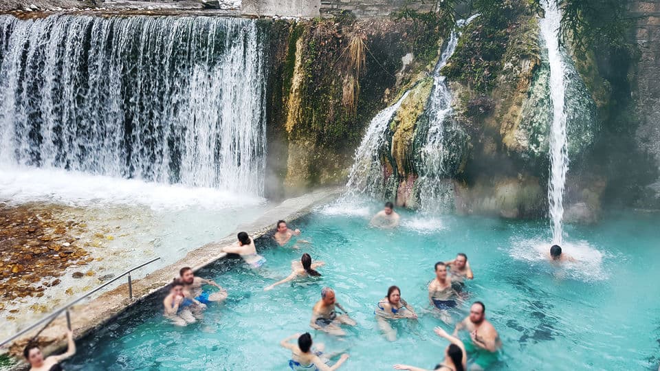Pozar Hot Springs & Edessa Waterfalls Tour from Thessaloniki