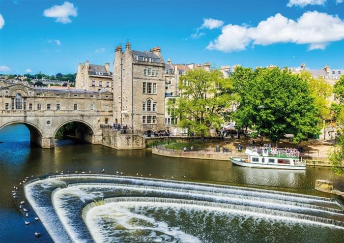 Day Trip to Bath by Rail with Entry to Roman Baths