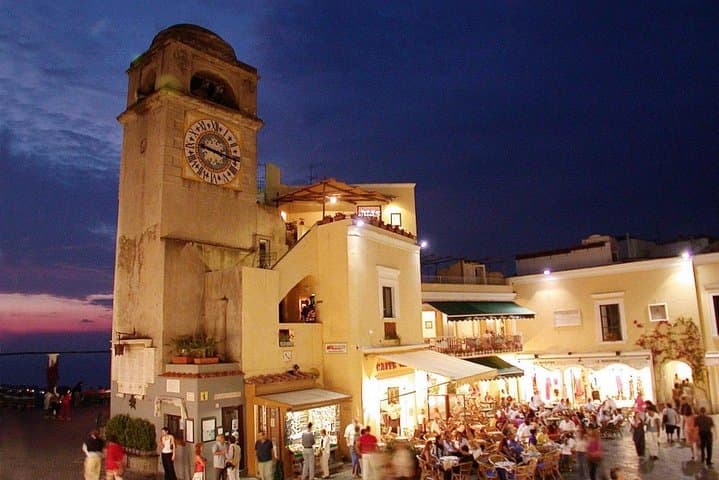 s) Capri by Night boat tour from Sorrento 6hrs