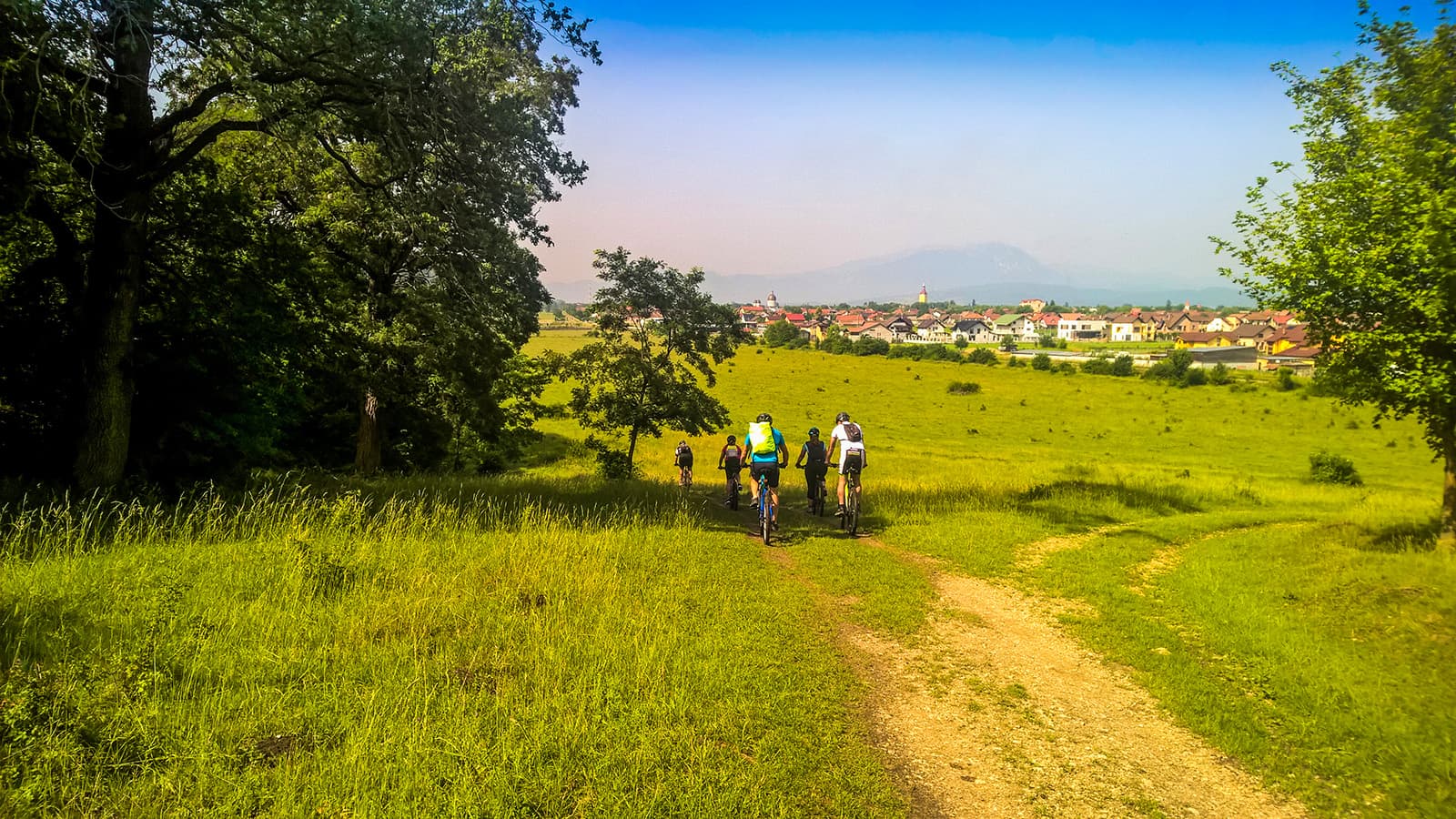Bike Ride & Cave Exploring near Brașov