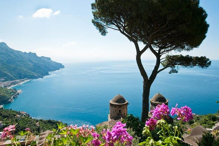 Ravello, Amalfi, Positano, Sorrento tour (8 hours)