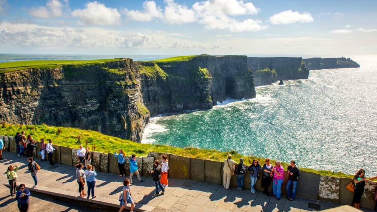 Cliffs of Moher & the Burren tour departing from Galway City. Guided. 