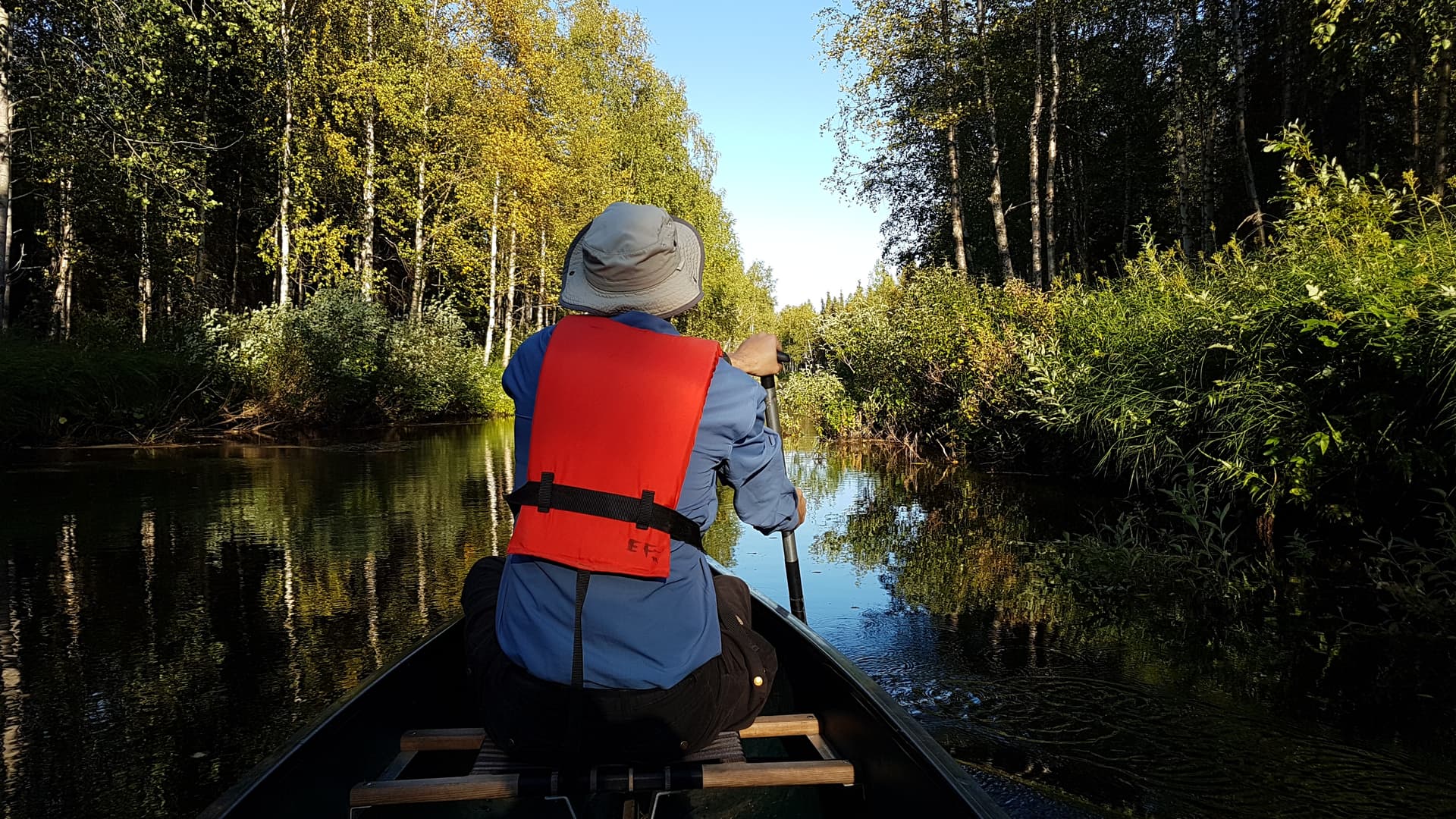 Canoe Trip on River Pyhäjoki