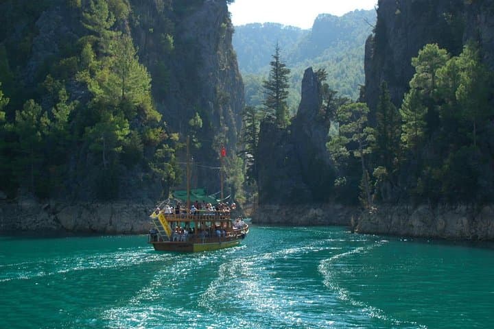 Green Canyon Boat Trip with Lunch and Drinks From Antalya