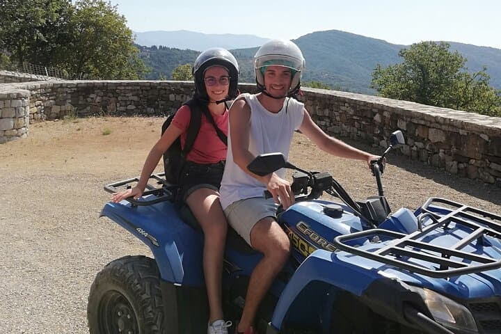 Quad Tour ATV Adventure in Chianti. Lunch and Wine Tasting