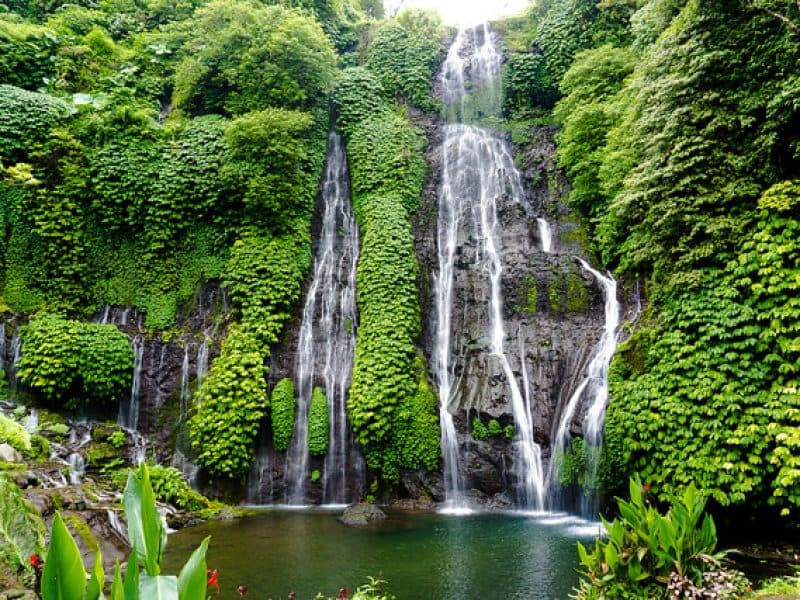Banyumala Waterfall Trek, Bedugul and Lake Beratan Tour