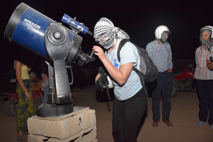 Star Gazing Safari tour By ATV Quad, Bedouin Dinner, telescope - Sharm El Sheikh