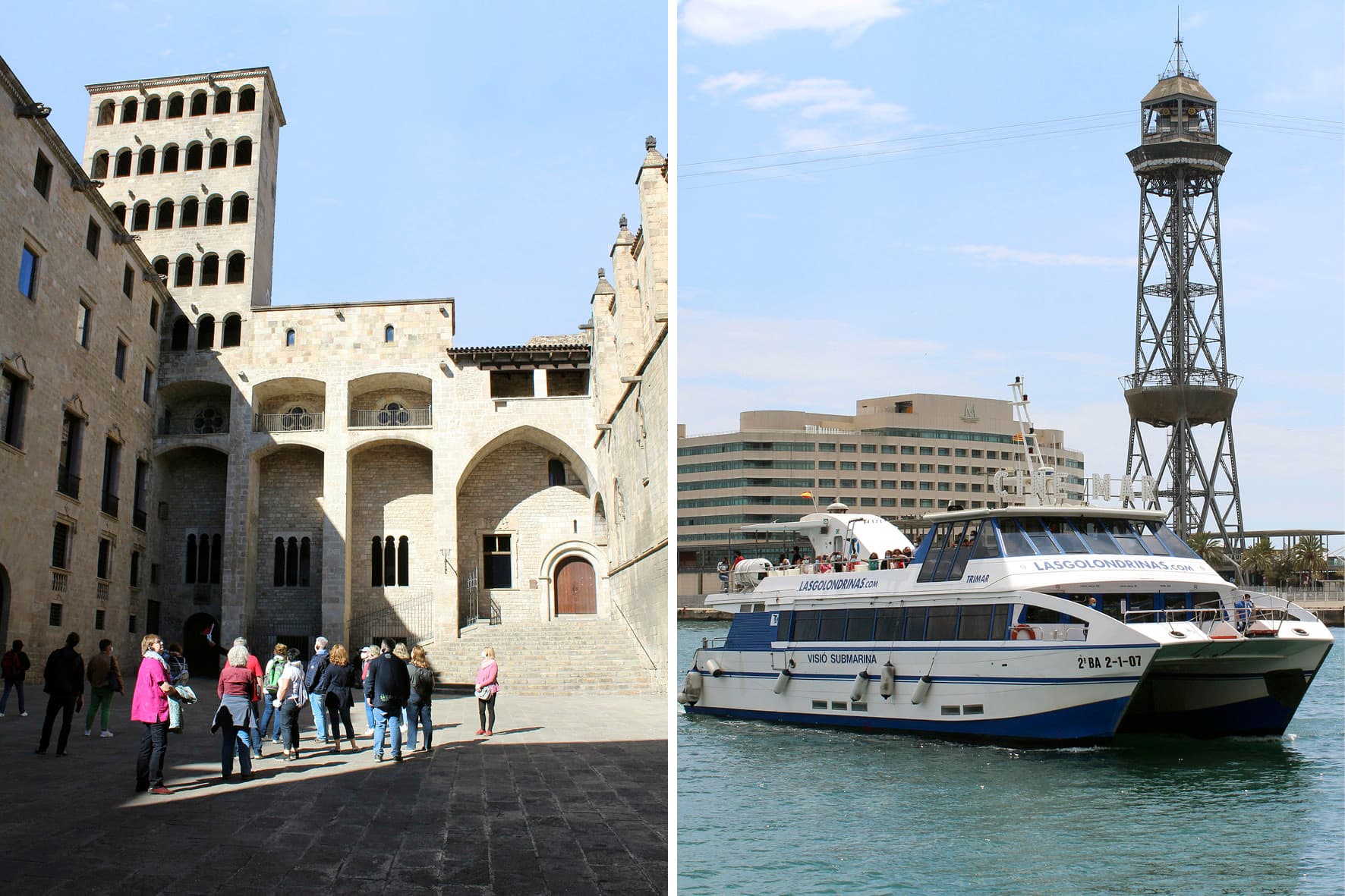Barcelona: Walking Tour and Boat Trip