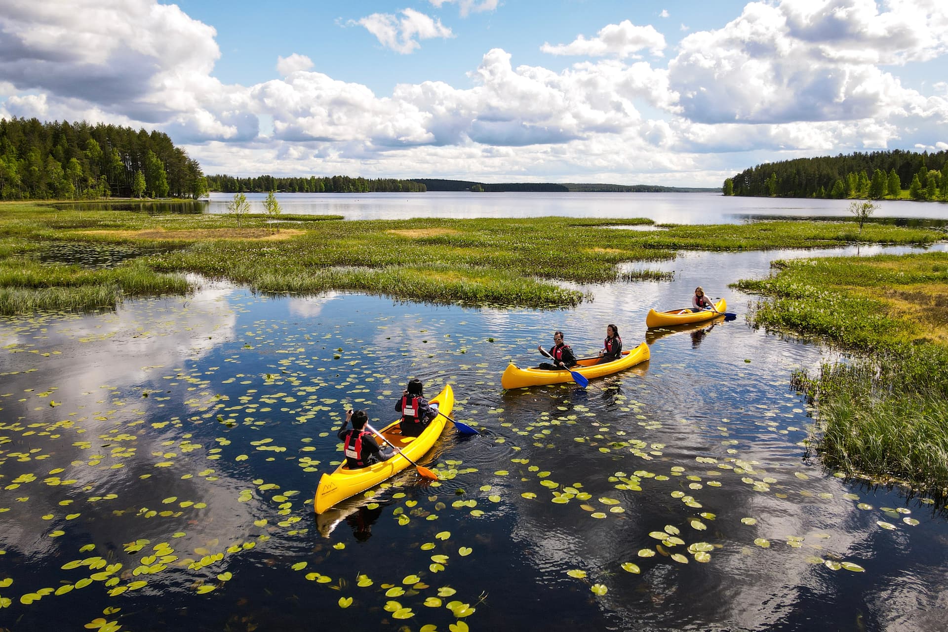 Authentic Reindeer Farm Visit with Canoe Trip in the Nature