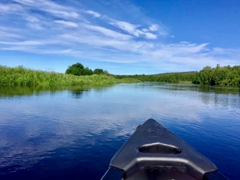 Canoe Trip to the Ounasjoki River, 3 Hours