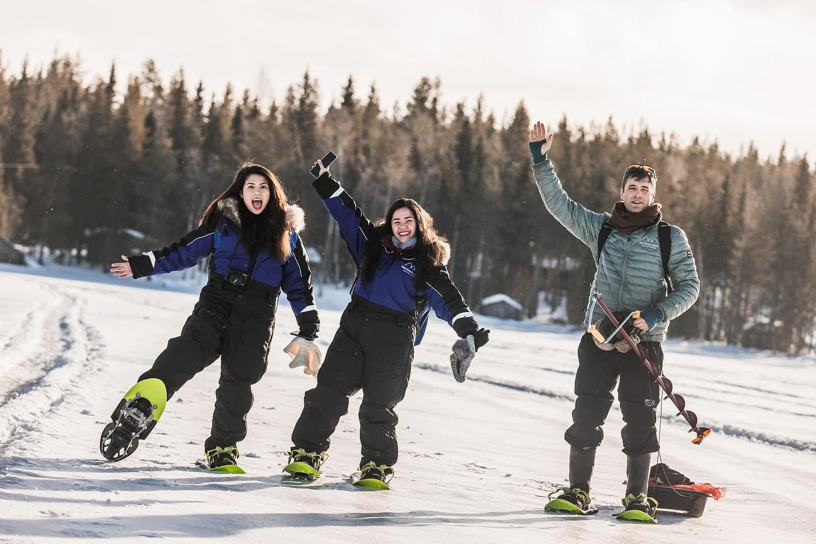 Snowshoe Trip in the Wilderness from Rovaniemi