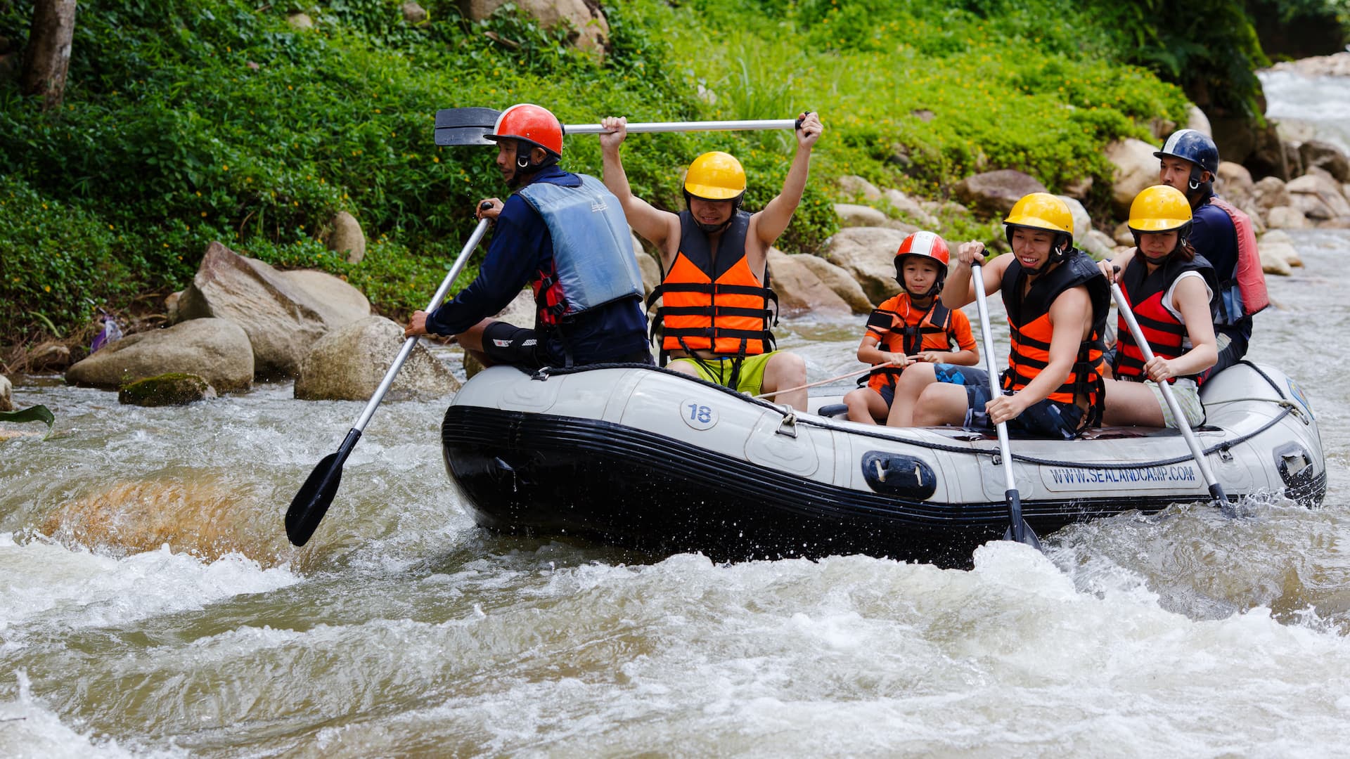 Whitewater Rafting-Tone Pariwat Conservation Area, Phang Nga