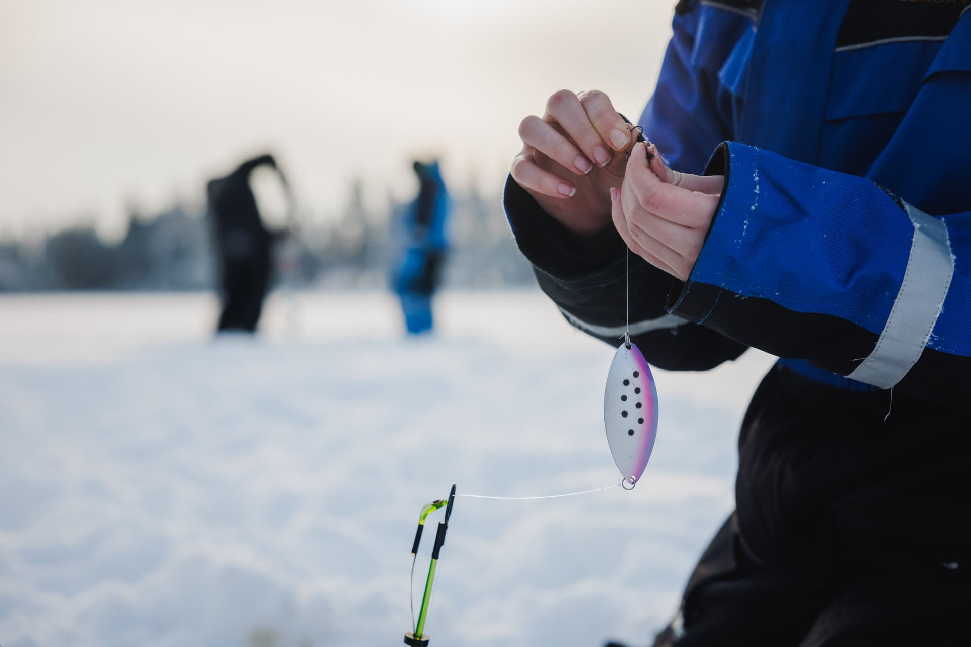 Ice Fishing Experience by Minivan