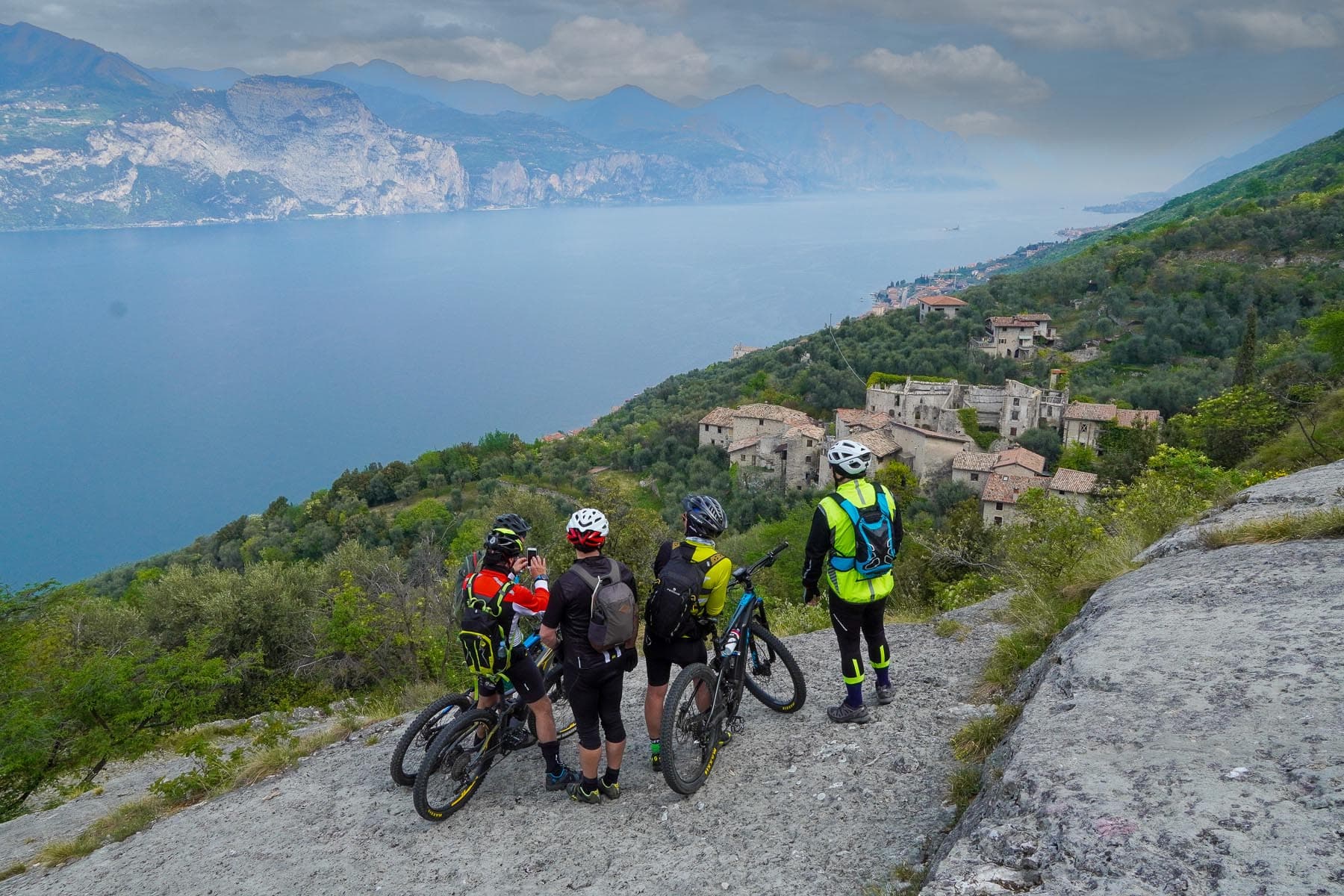 E-Bike Tour from Malcesine to Campo, the Ghost Village