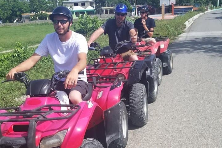 ATV 4 wheel off Road from Amber Cove & Taino bay port silver