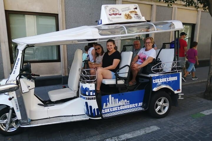 Private Tour of Madrid in Tuk-Tuk with Driver Guide