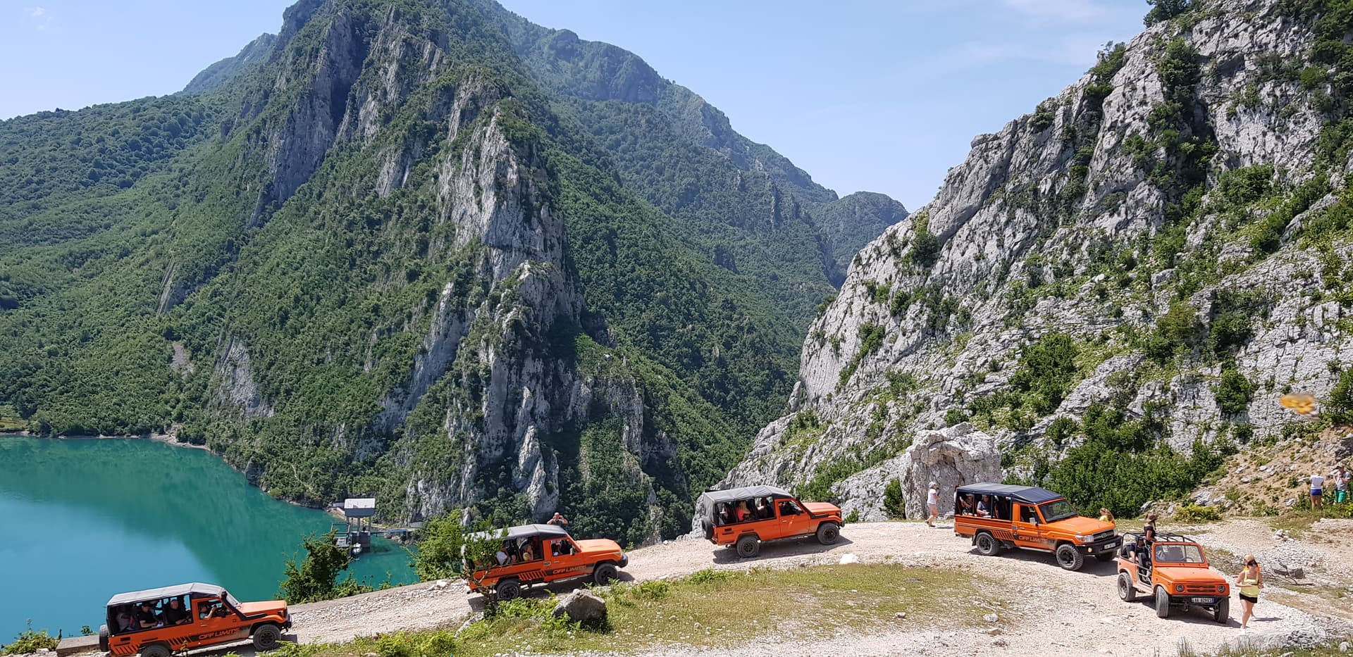 Jeep Safari in Bovilla Lake and Kruja