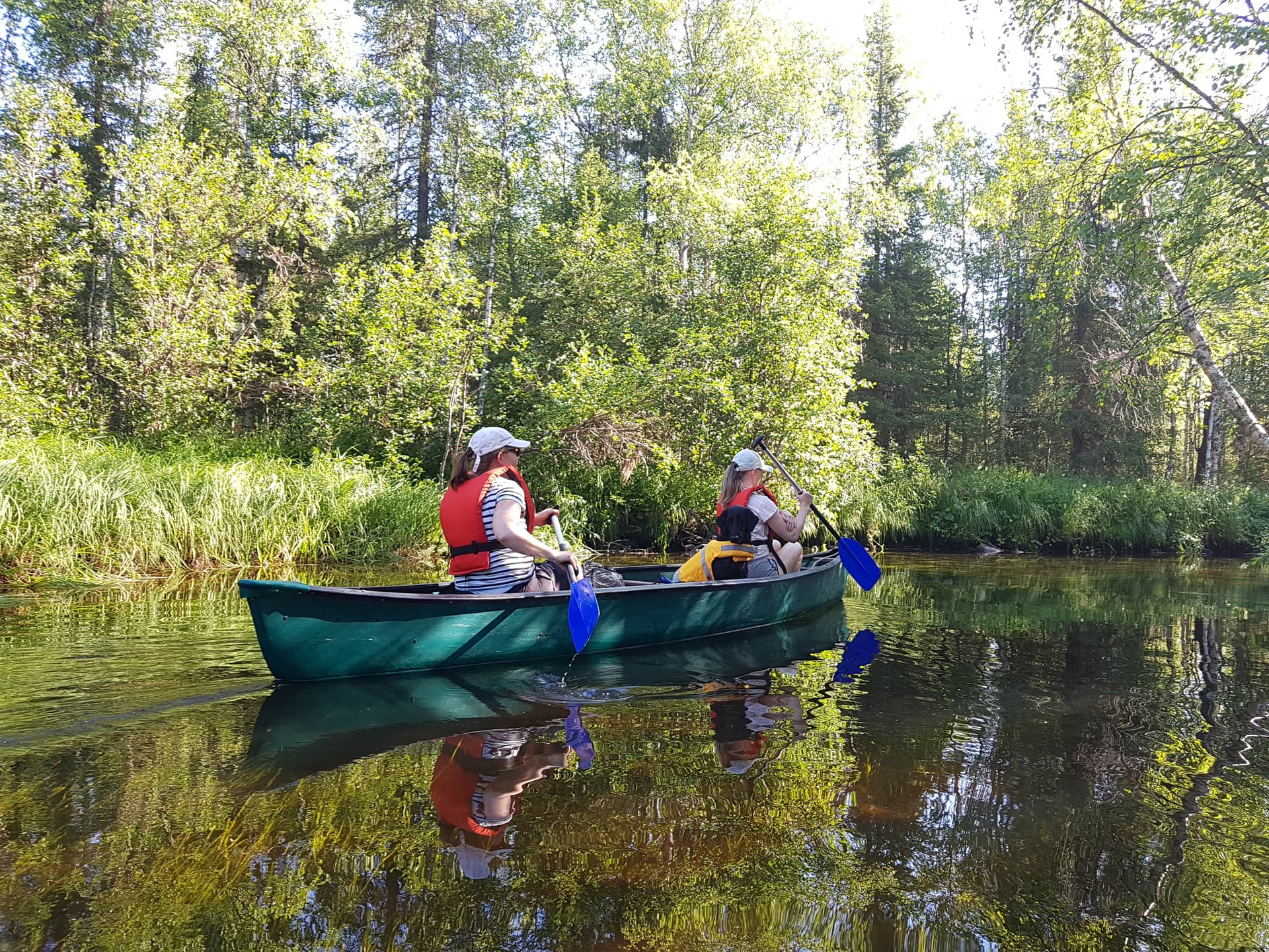 Canoe Rental – On the River or Lake