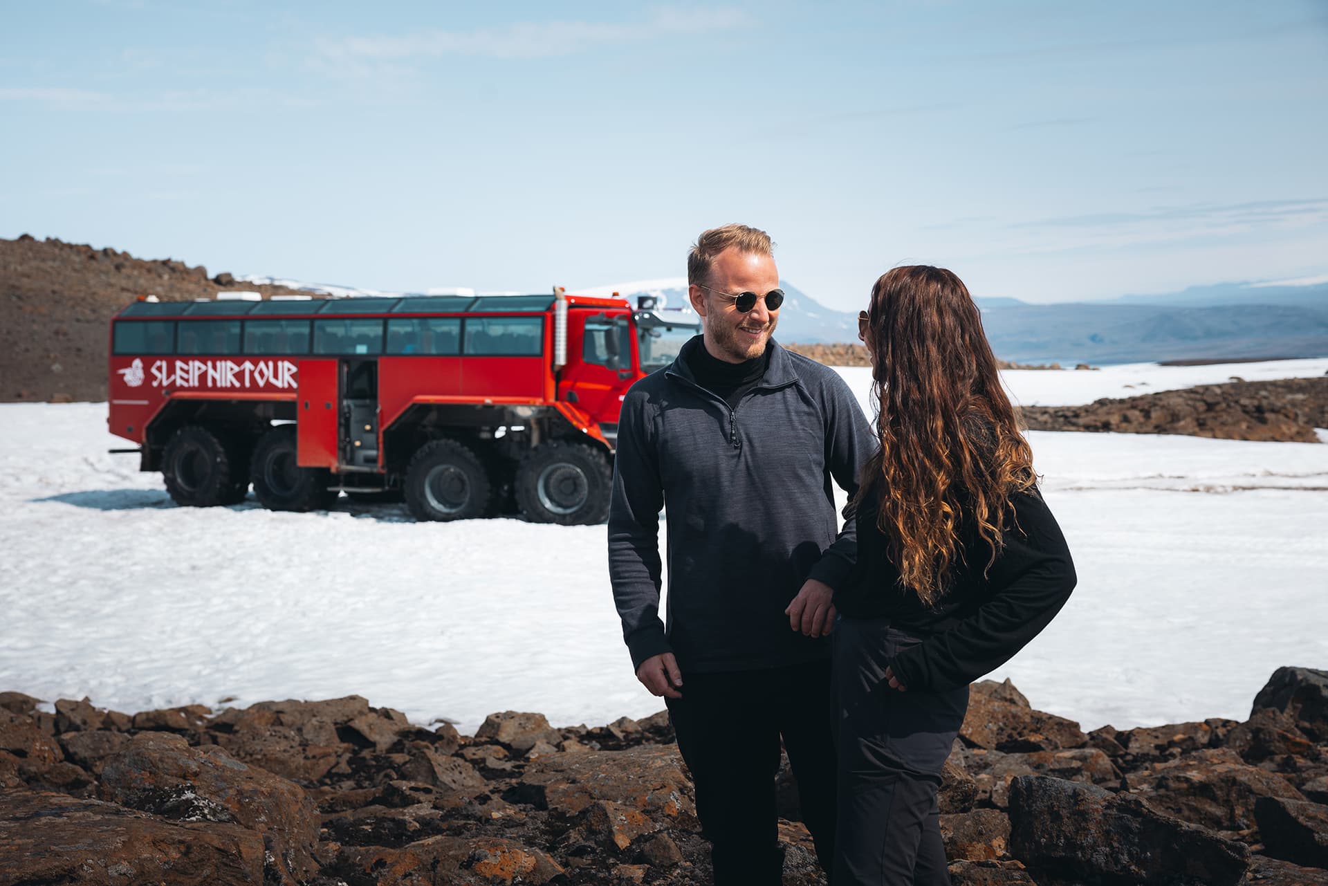 Red Glacier Monster Truck Tour - Unique Langjökull Glacier Tour from Gullfoss