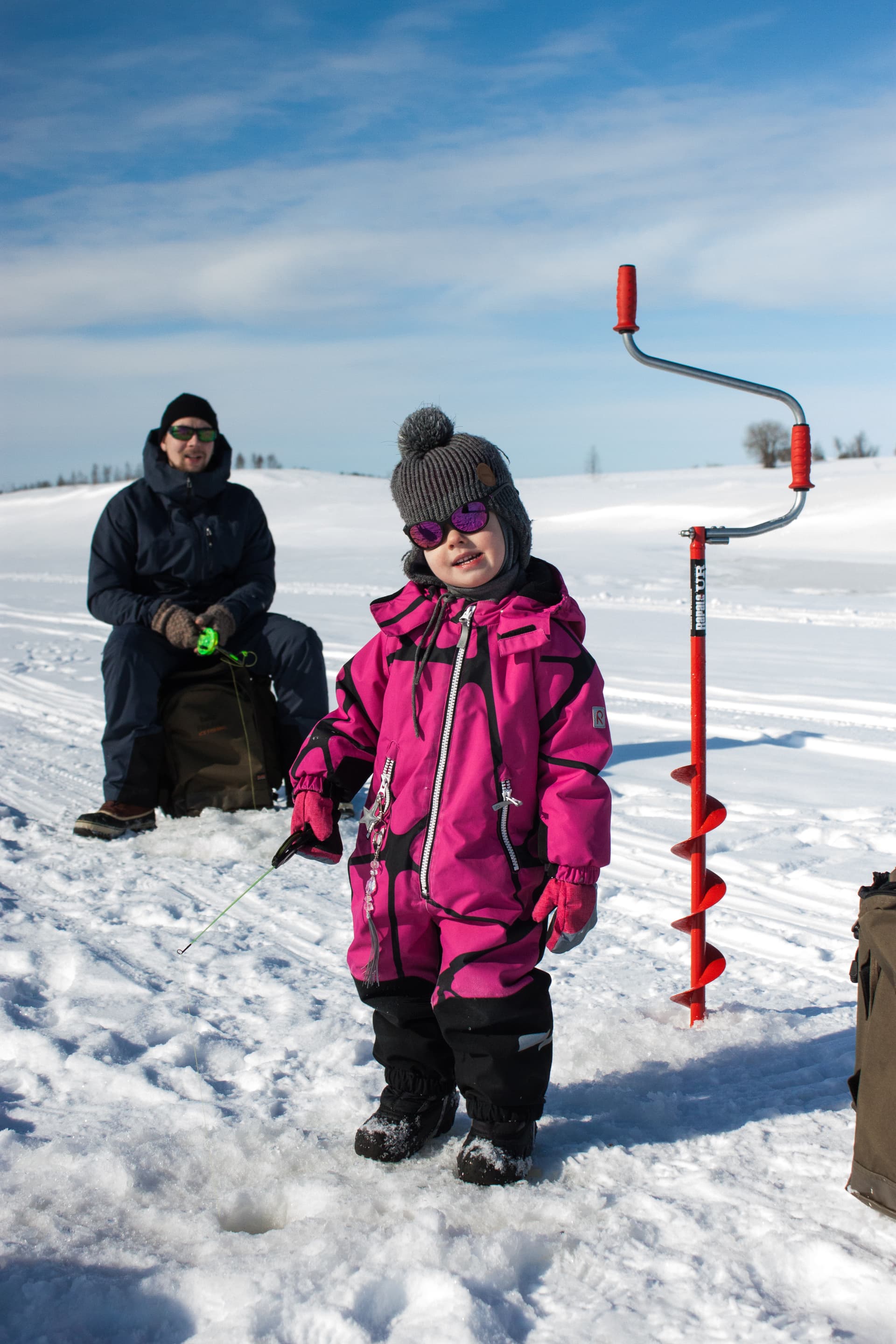 Ice Fishing Experience with Hot Beverages